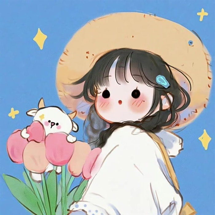Avatar hoạt hình mang đến cảm giác vui tươi, sáng tạo, dễ thương