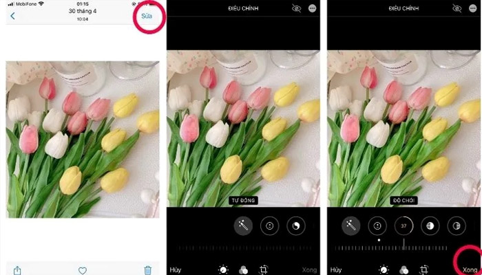 Cách chỉnh sửa ảnh trên iPhone rất đơn giản