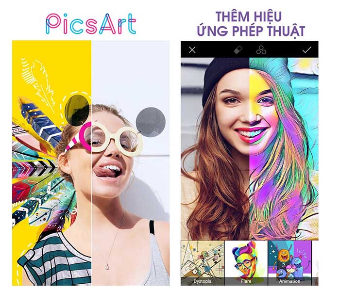 PicsArt Photo Studio - Sáng tạo nội dung