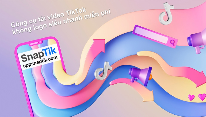 Bạn có thể tải ảnh Tiktok không logo trên iPhone ở Snap Tik tương tự như Love Tik