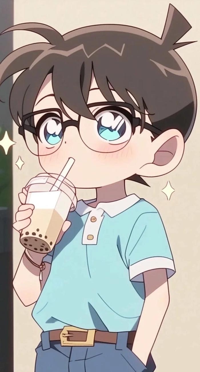 Avatar Conan chibi bé hạt tiêu thông minh