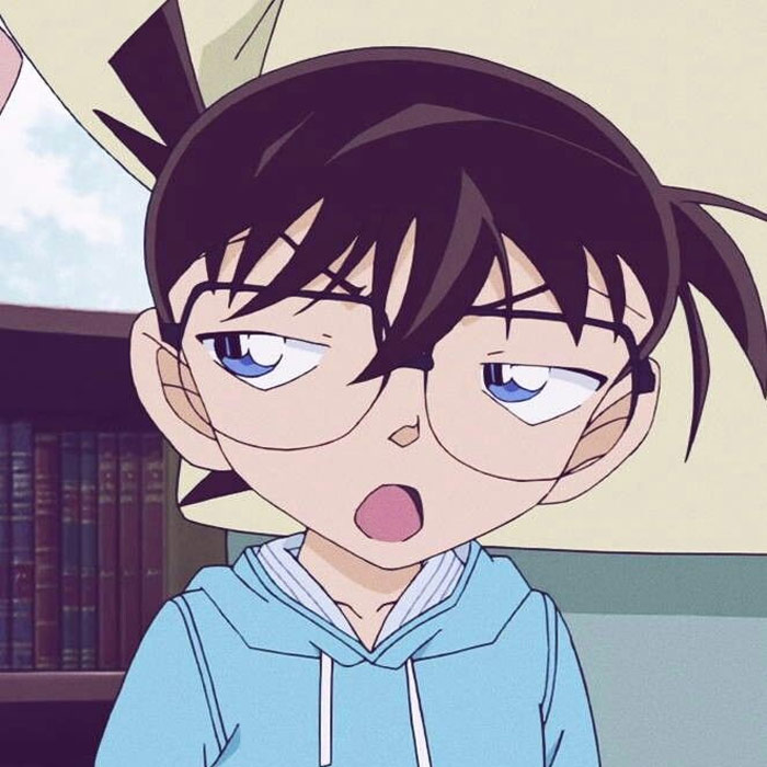 Biểu cảm ngộ nghĩnh của avatar Conan cute vạn người mê