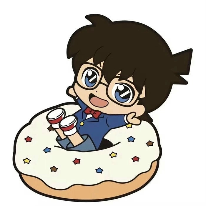 Thể hiện sự ngọt ngào với avatar Conan cute độc đáo này