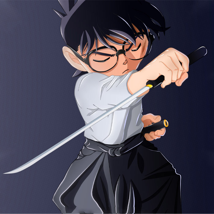 Avatar Conan ngầu ánh mắt sắc bén trí tuệ