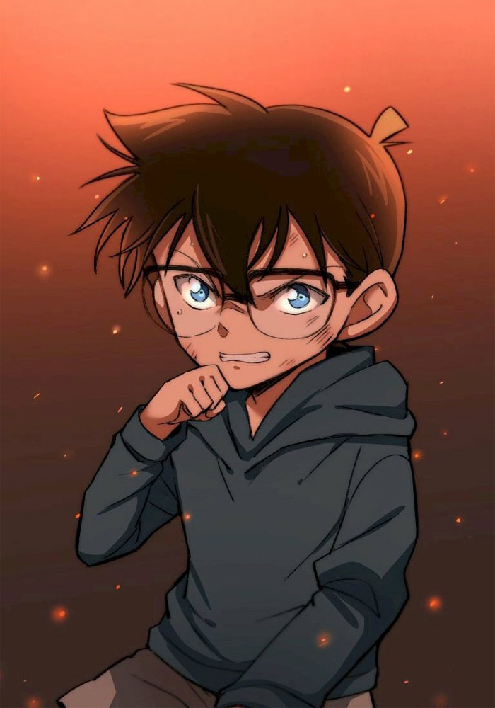 Avatar Conan ngầu thể hiện phong cách riêng