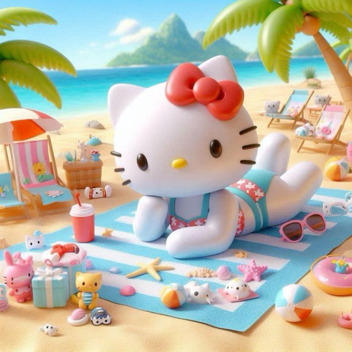 Avatar Hello Kitty khiến bạn phải mê mẩn
