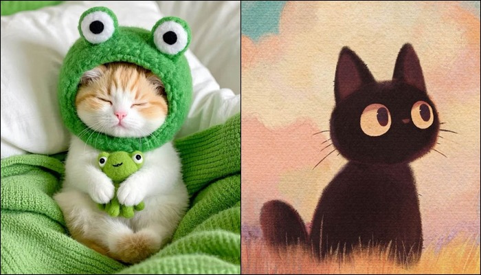 500+ avatar mèo cute, ngầu, hài hước và dễ thương nhất
