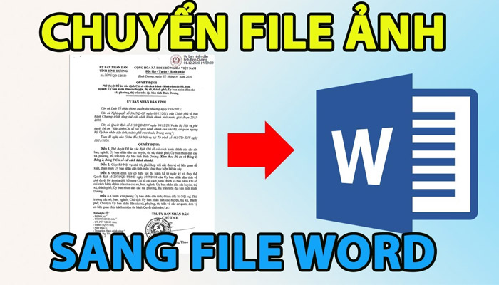 Cách chuyển từ ảnh sang Word trên máy tính được thực hiện theo nhiều cách 