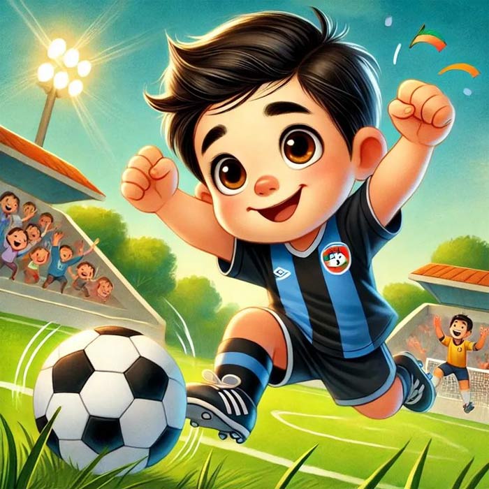 Ảnh avatar bóng đá đẹp chibi dễ thương