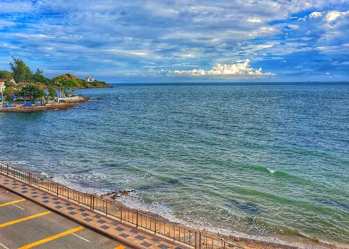 ảnh biển trên điện thoại