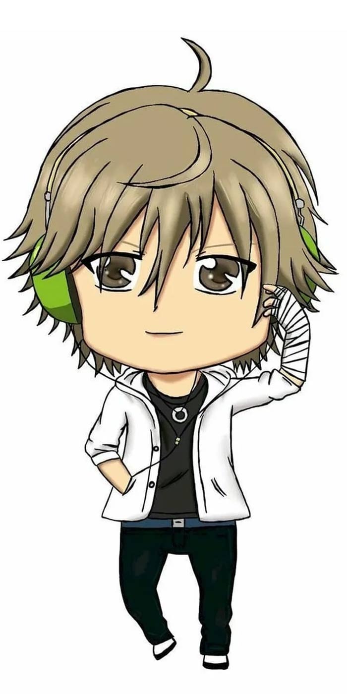 avatar anime nam chibi  naruto