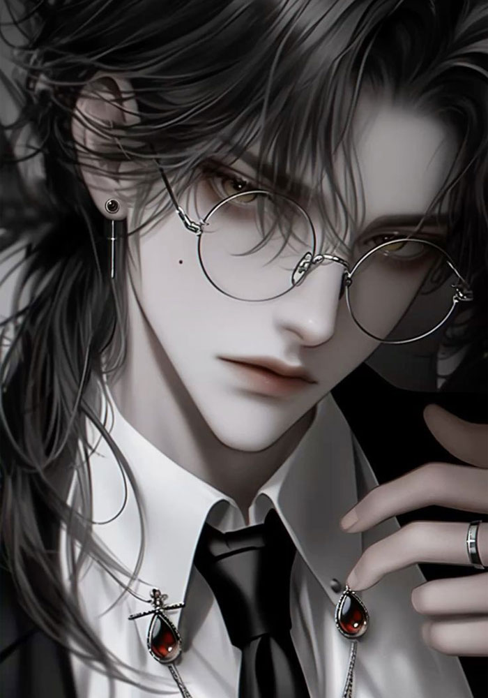 Avatar anime nam ngầu buồn