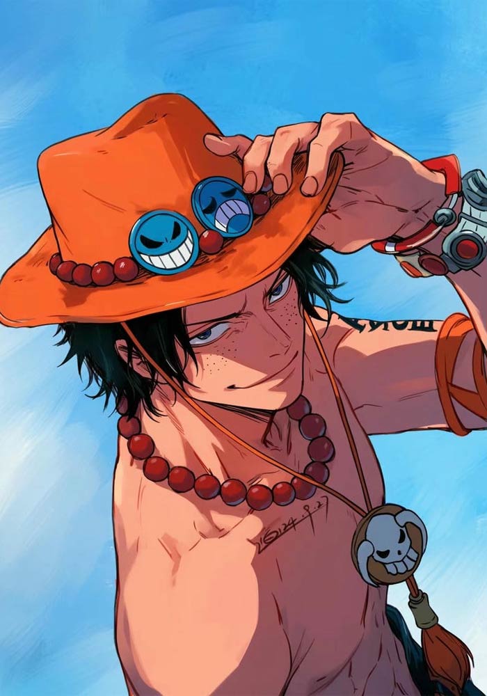 Avatar anime nam ngầu tóc đen
