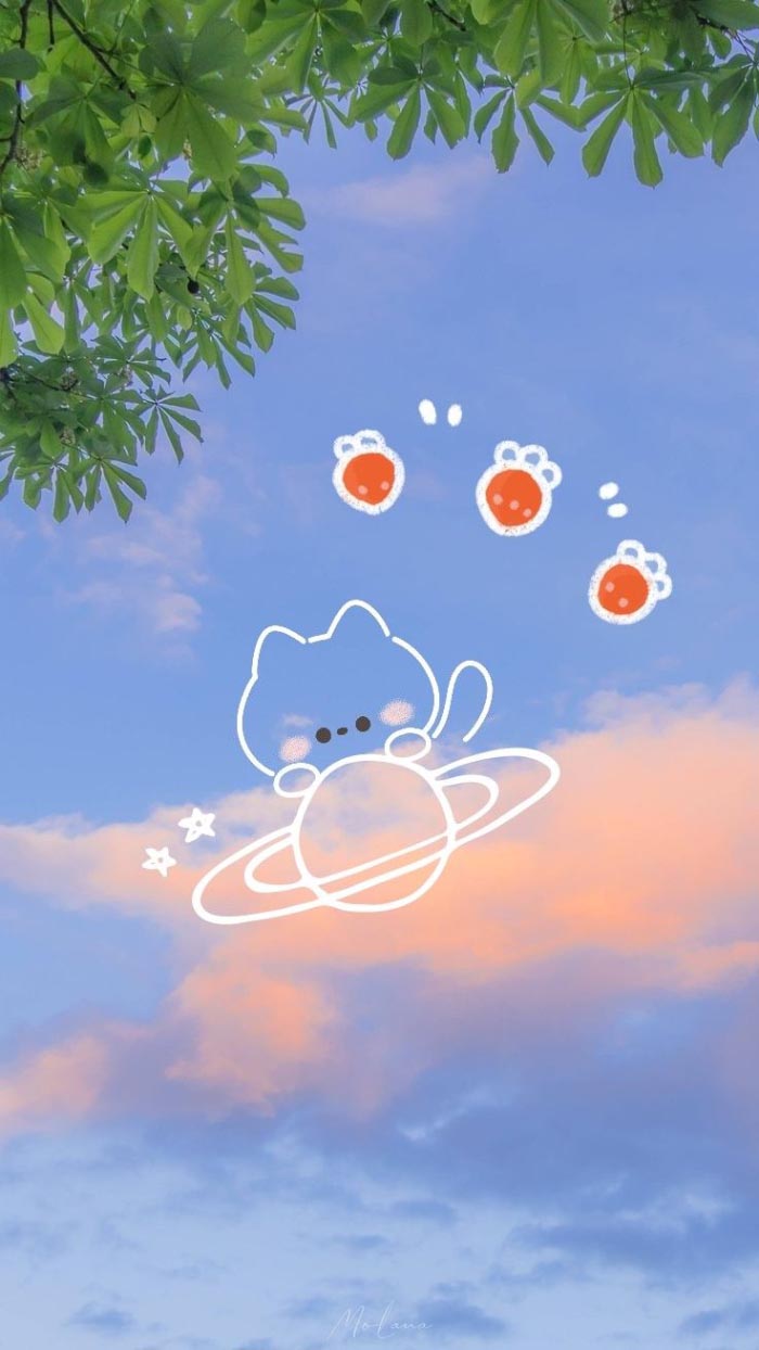 avatar bầu trời phản chiếu
