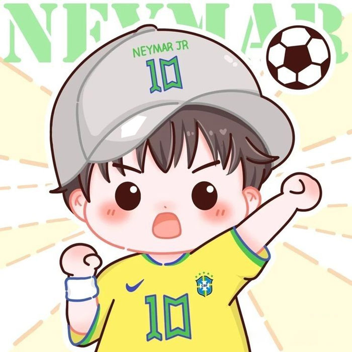 Avatar bóng đá đẹp đôi messi ronaldo