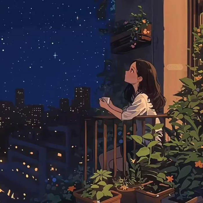 avatar chill một mình