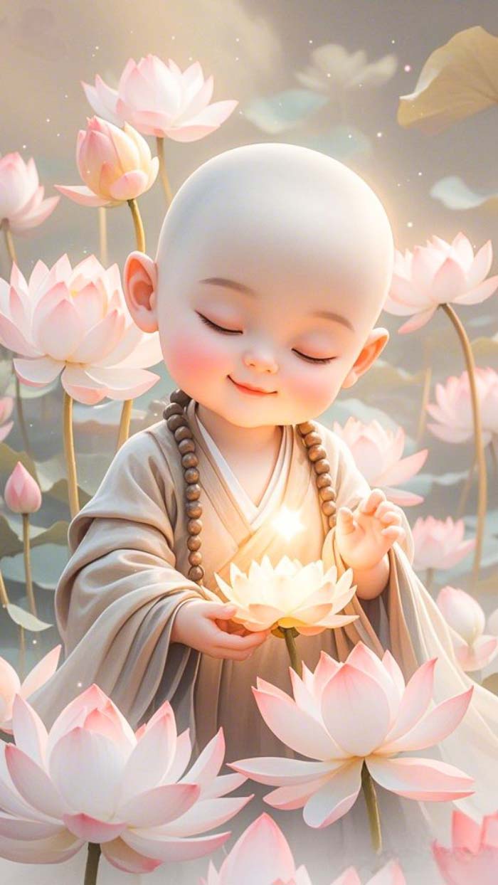 avatar chú tiểu đẹp
