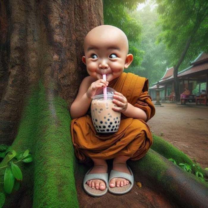 avatar chú tiểu phật giáo