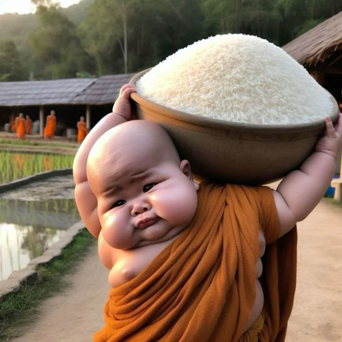 avatar chú tiểu tĩnh tâm