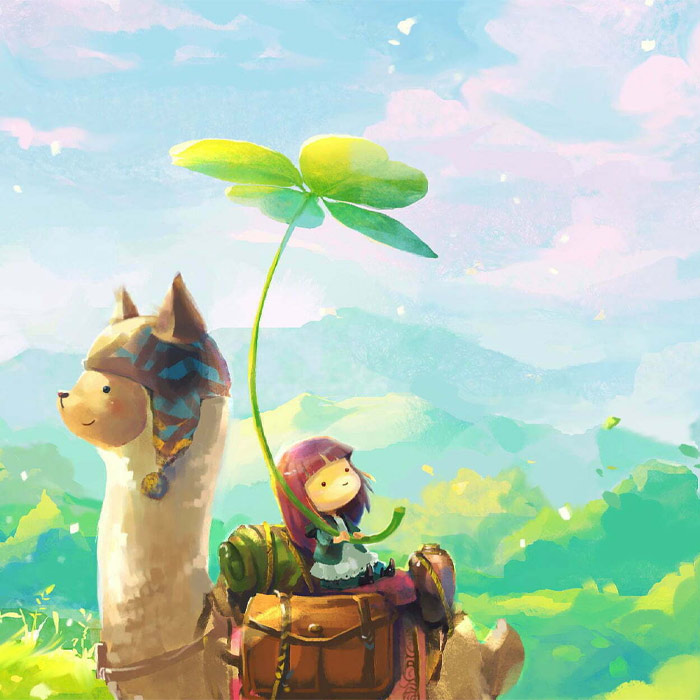 Tải ngay avatar cỏ 4 lá may mắn