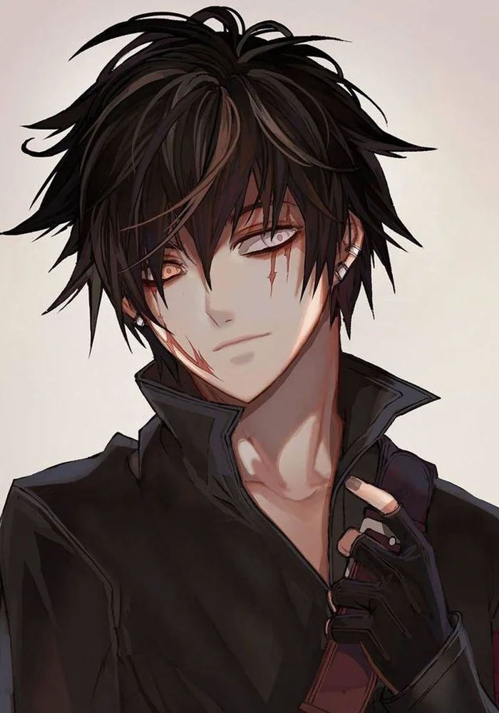 Avatar đôi  anime nam ngầu
