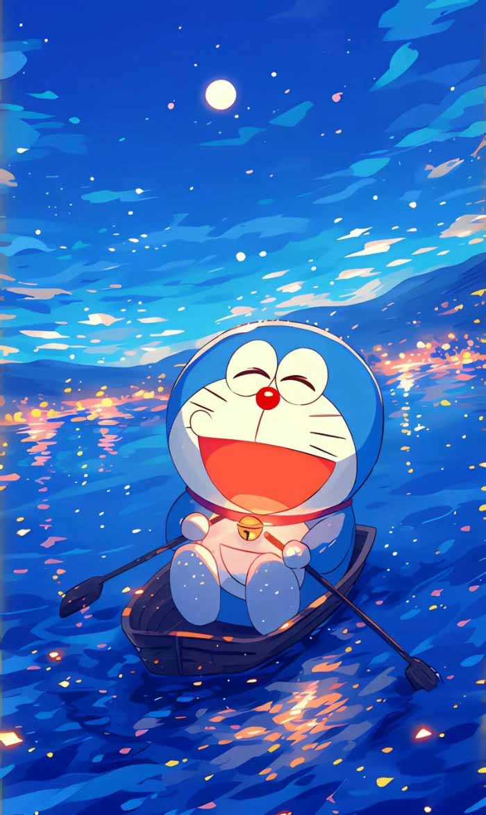 avatar doraemon giáng sinh