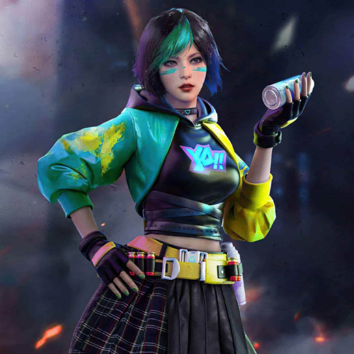 avatar Free Fire cute cho nữ