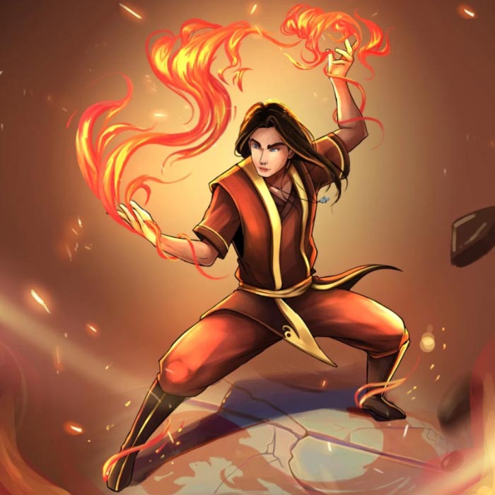 avatar Free Fire múa lửa