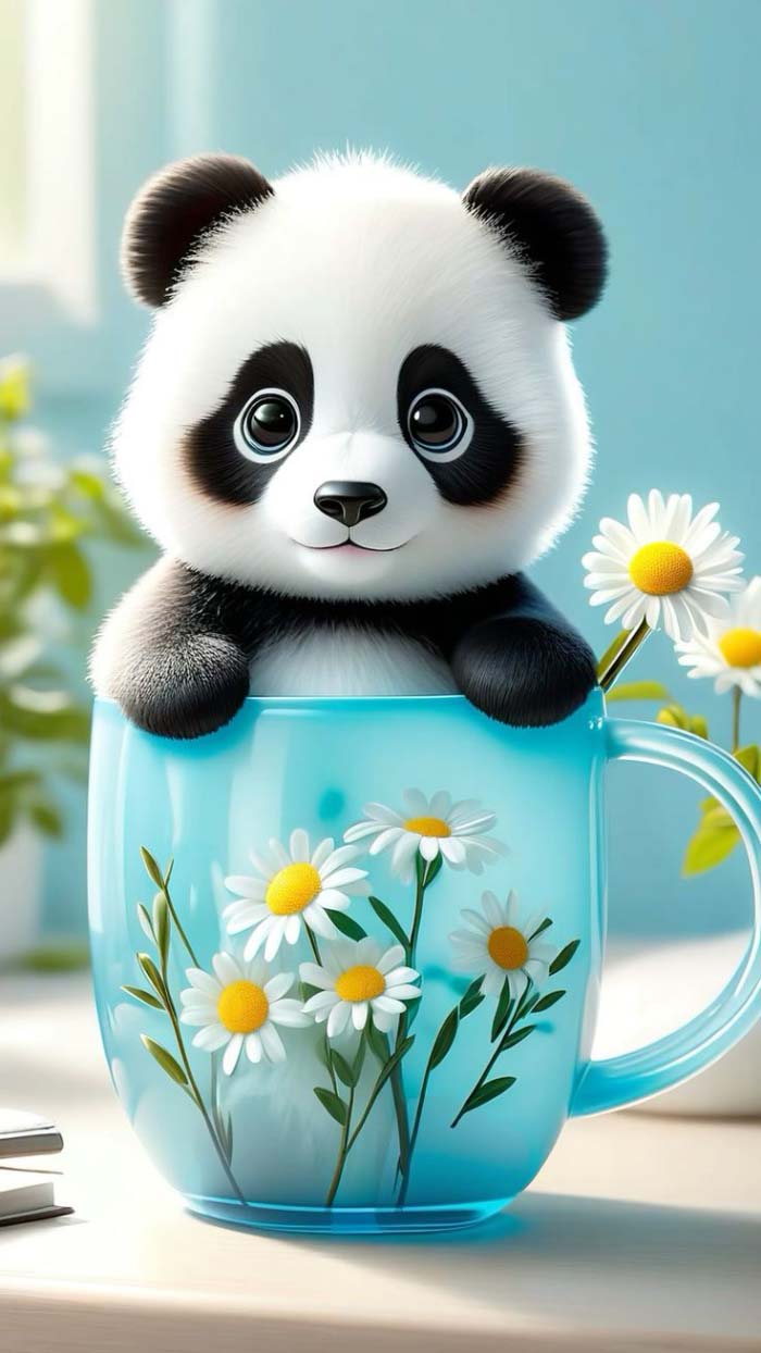 avatar gấu trúc dễ thương