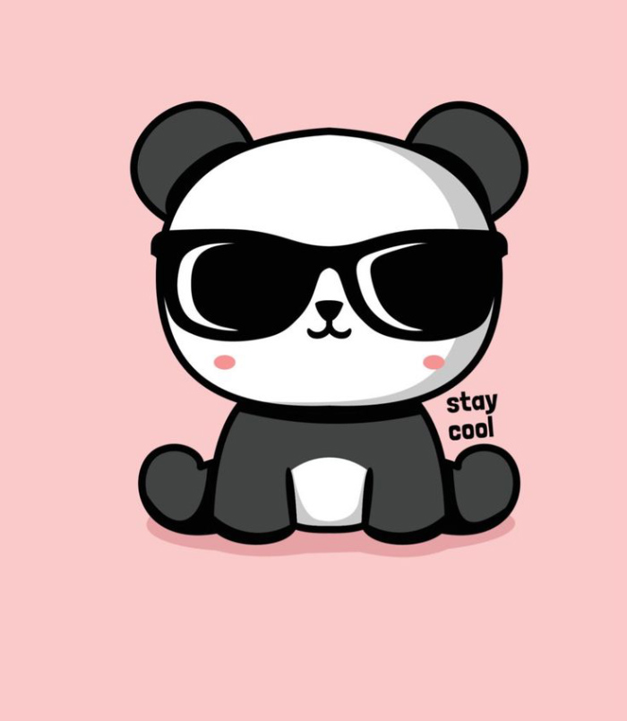 avatar gấu trúc đen