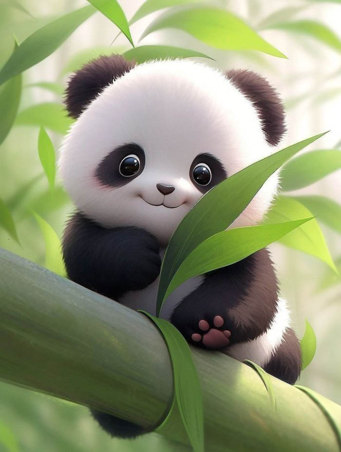 avatar gấu trúc ngao
