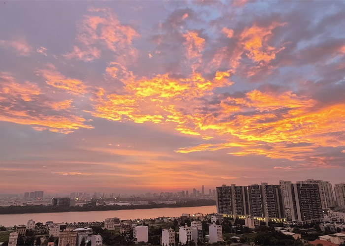 avatar hoàng hôn trên biển