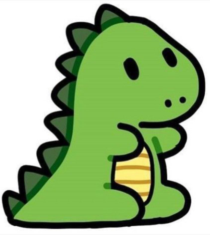 avatar khủng long cute ngầu