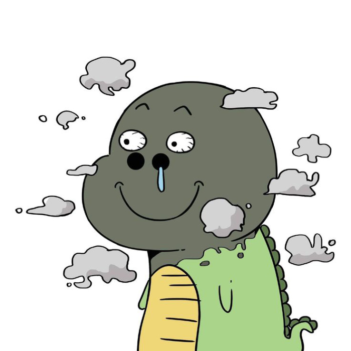 avatar khủng long cute tiktok