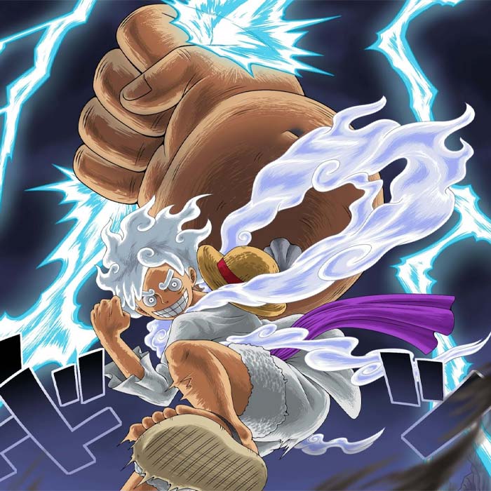 Sở hữu ngay avatar Luffy Gear 5 độc đáo