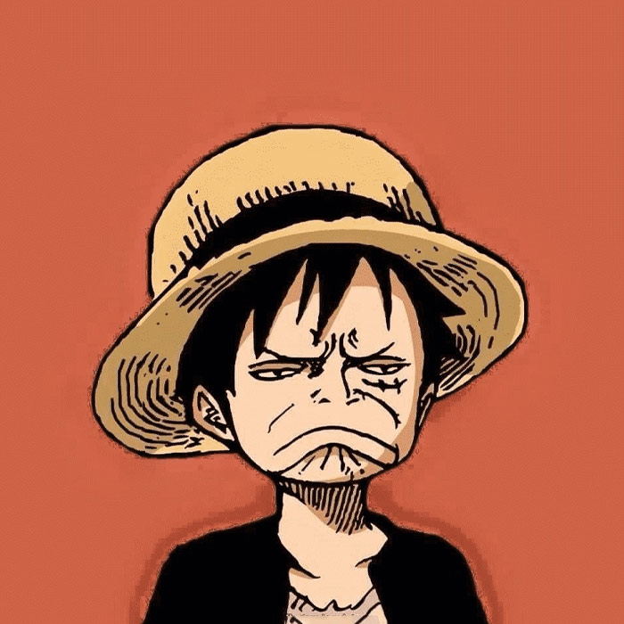 Nét ưu tư trên avatar Luffy buồn khoảnh khắc hiếm hoi của Mũ Rơm