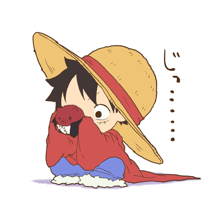 Chất lừ nhưng vẫn cute với avatar Luffy chibi này