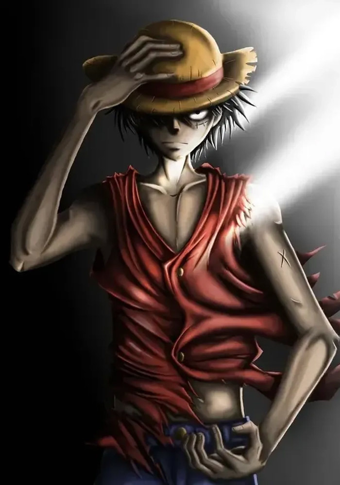 Avatar Luffy ngầu đét chuẩn bị buff sức mạnh