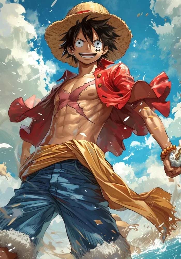 Tìm avatar Luffy ngầu Đây chính là chân ái