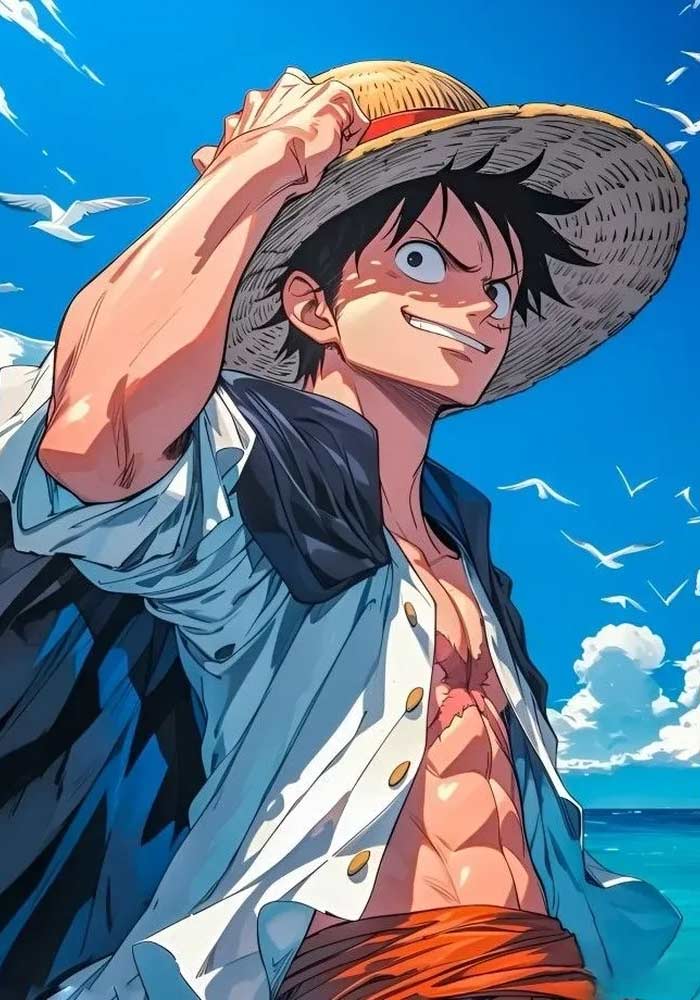 Avatar Luffy ngầu Biểu tượng của sự tự do mạnh mẽ