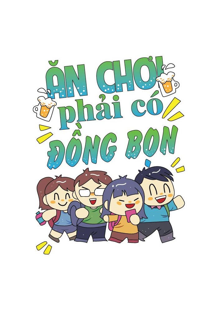 Avatar nhóm lớp 4 người