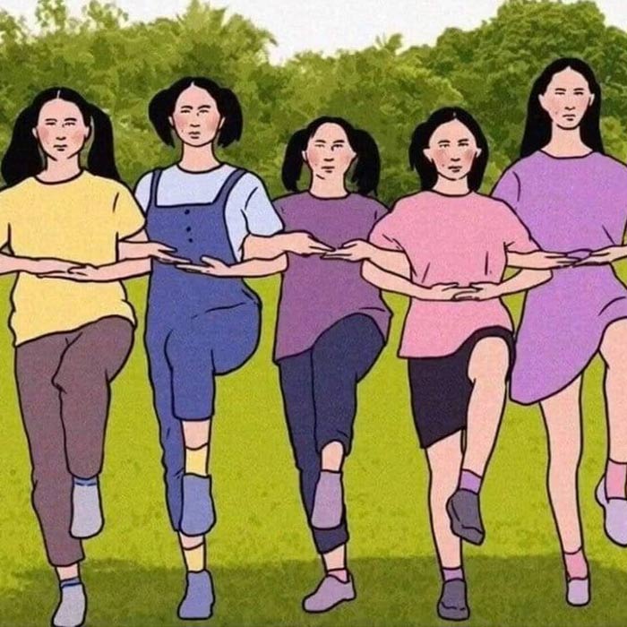 Avatar nhóm lớp hài zalo