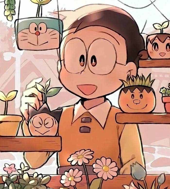 avatar nobita cho facebook