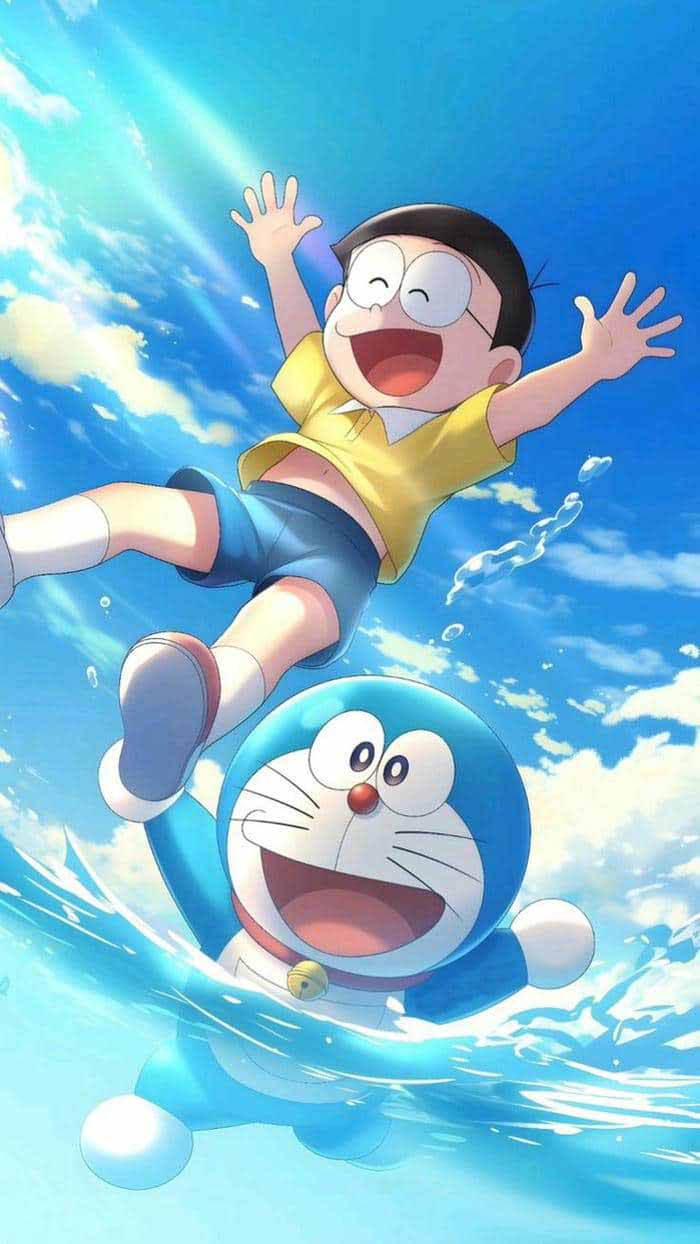 avatar nobita đeo kính