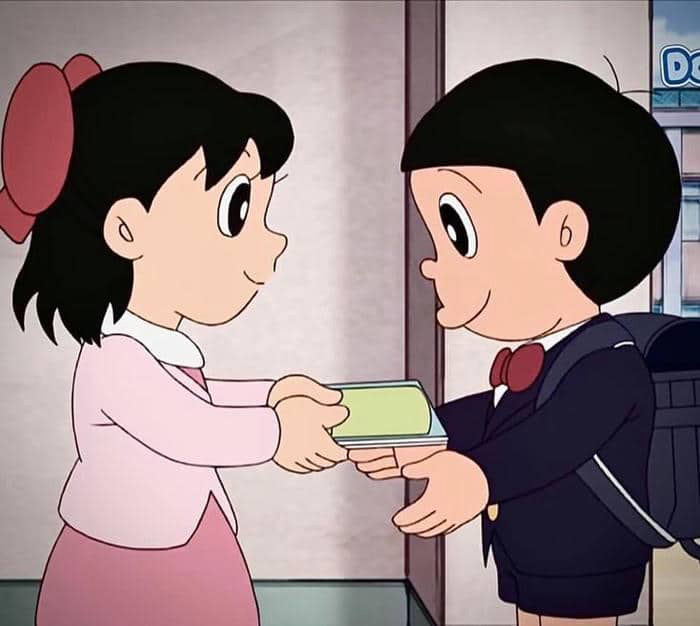 avatar nobita học bài
