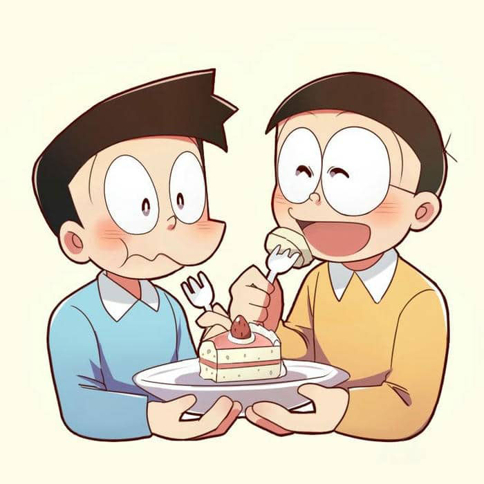 avatar nobita ngủ gật