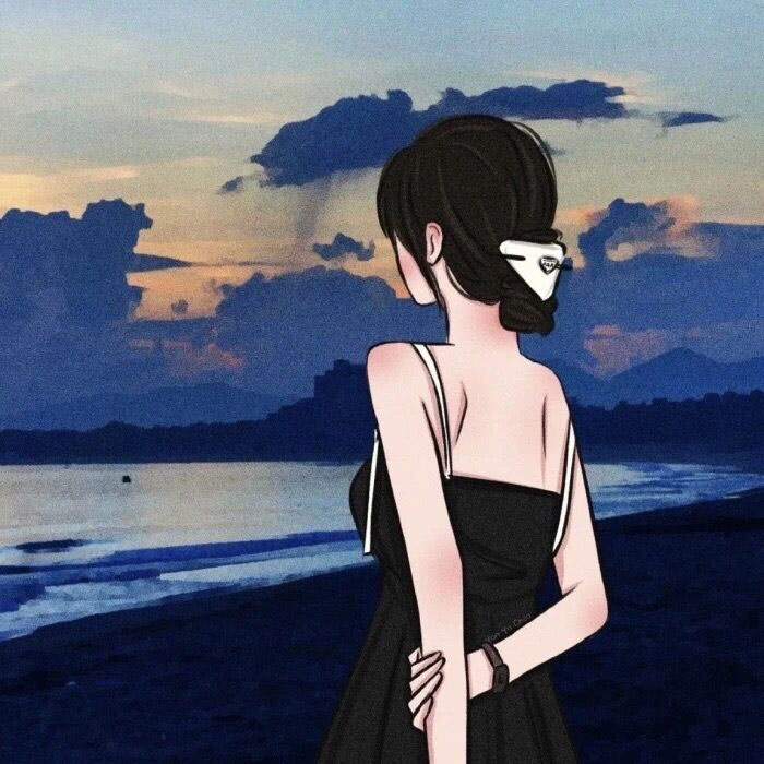 Avatar suy nữ cute