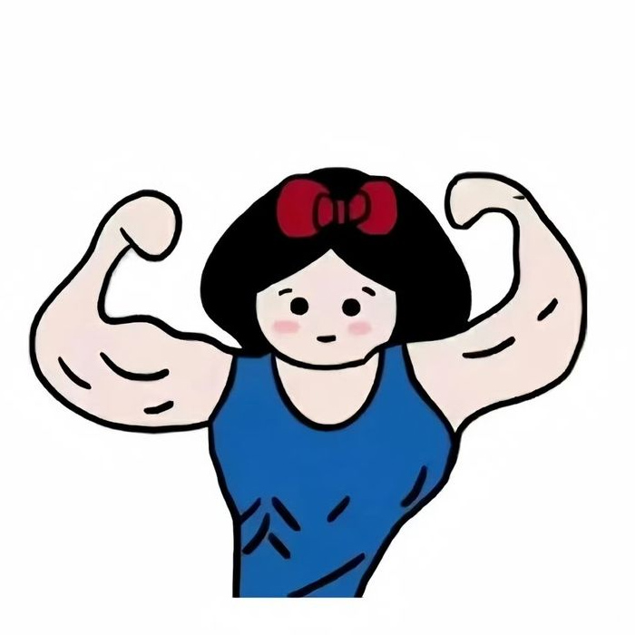 avatar xàm vô tri cô gái tập tạ