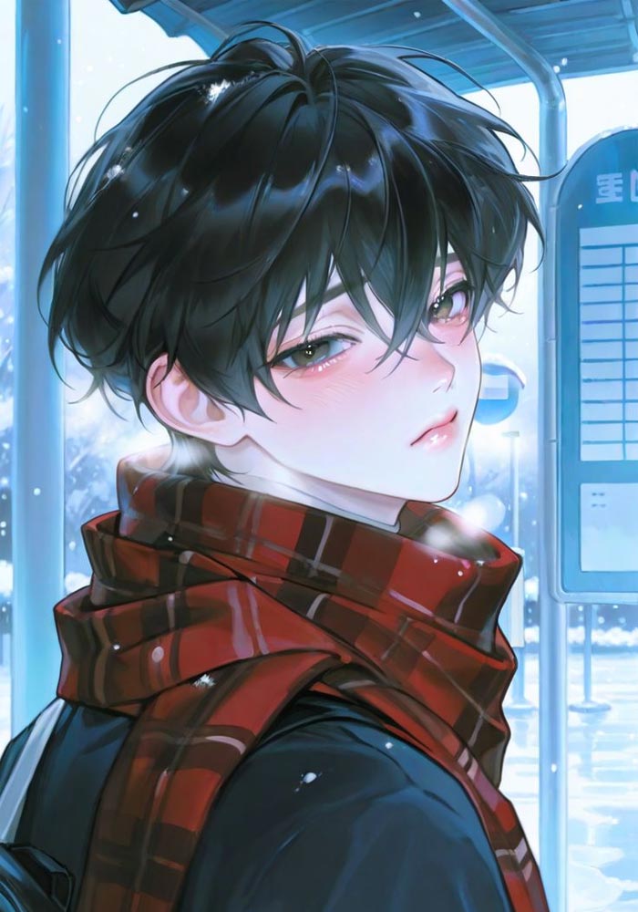 avt anime nam ngầu