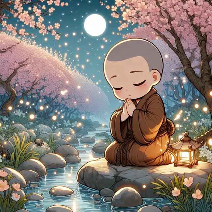 avatar chú tiểu đánh yêu